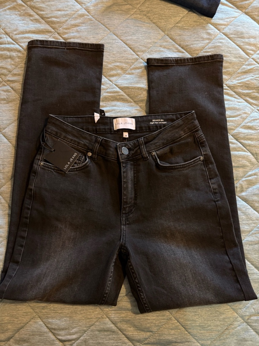 Lola Denver jeans - NWT - Women’s Black High-Rise Straight Jeans